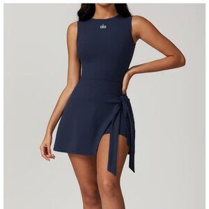 ALO Summer One-Piece Yoga Suit Professional Fitness Tennis Skirt